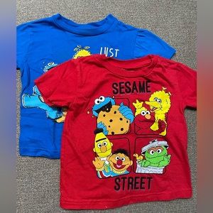 3-pack Sesame Street T-shirts